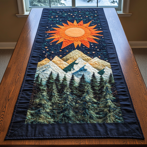 Forest Escape Quilted Table Runner NCU0DK7775