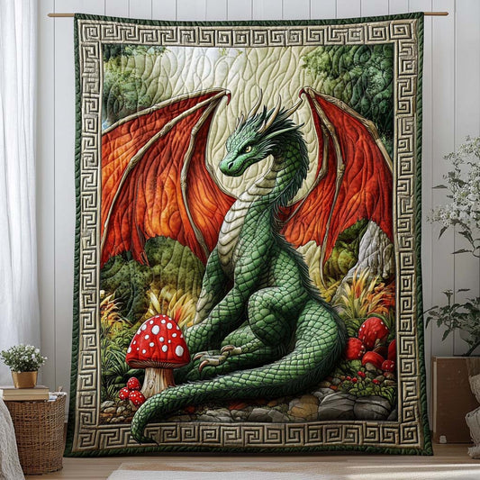 Forest Flame Quilted Blanket NCU0NT9652