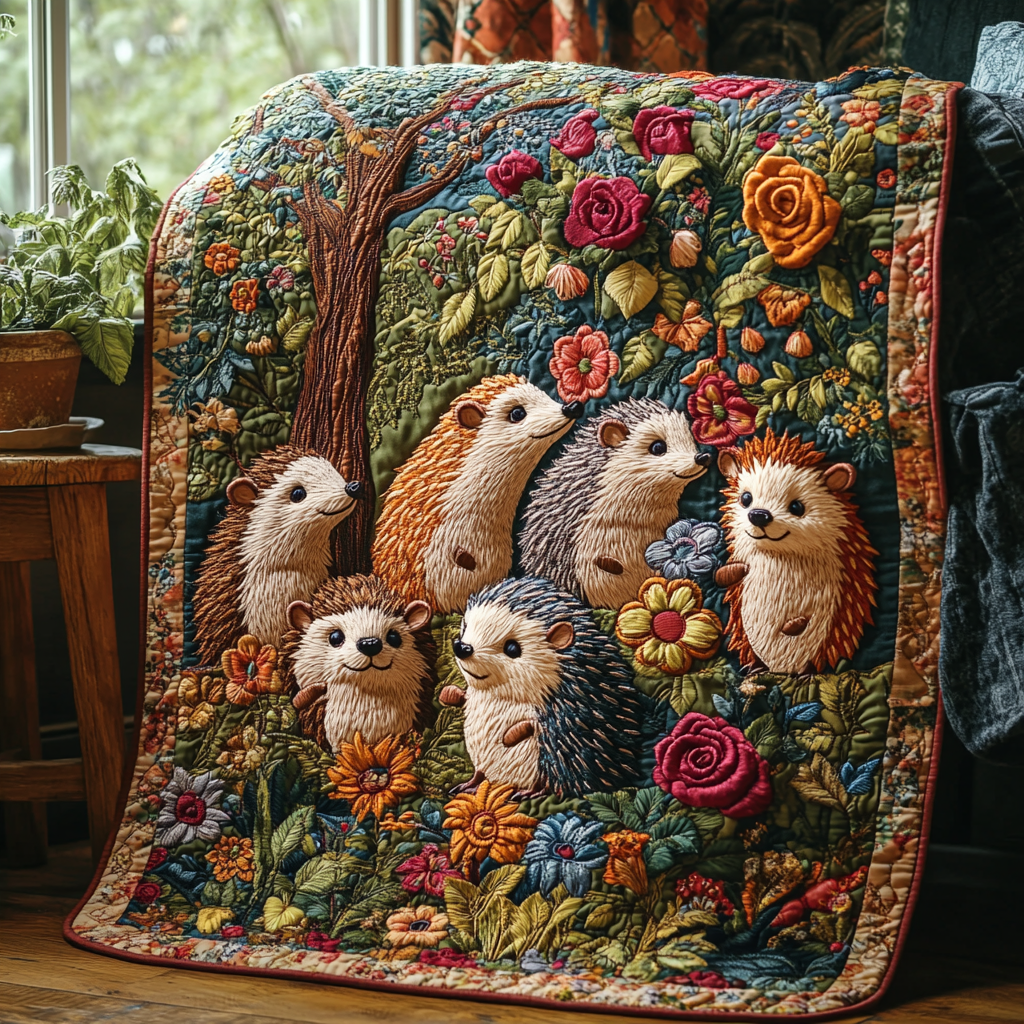 Forest Friend Quilted Blanket NCU0DV4008