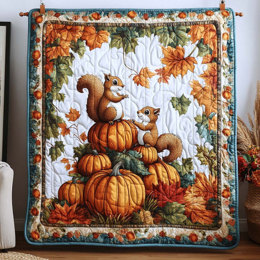 Forest Gatherer Quilted Blanket NCU0NT9402
