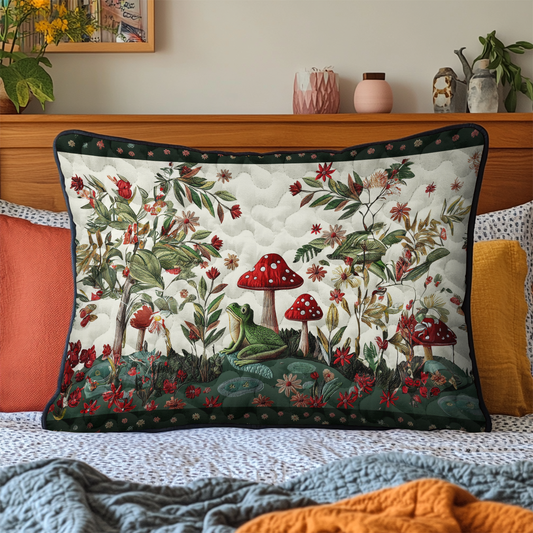 Forest Glow Quilted Bedding Pillow Case NCU0DK3850