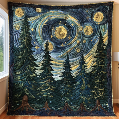 Forest Glow Quilted Blanket NCU0DV5798