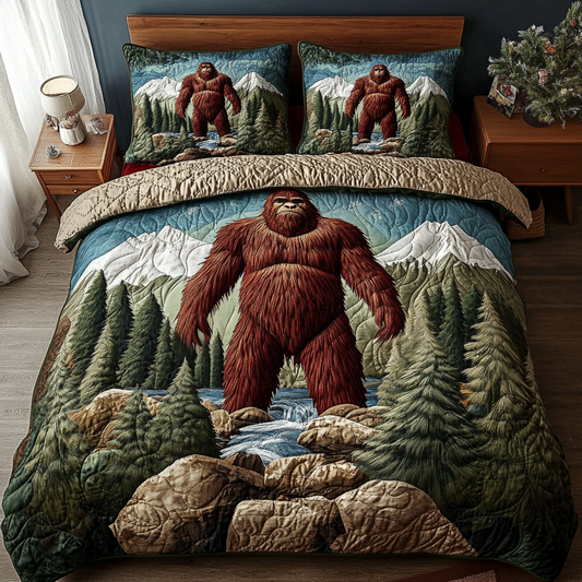 Forest Guardian 3-Piece Quilted Bedding Set NCU0VH2189