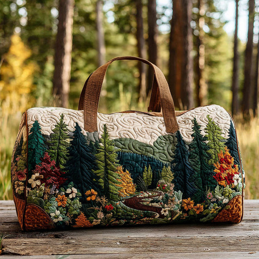 Forest Guardian Quilted Duffle Bag NCU0PT8996
