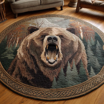 Forest Guardian Quilted Round Mat NCU0DV7410