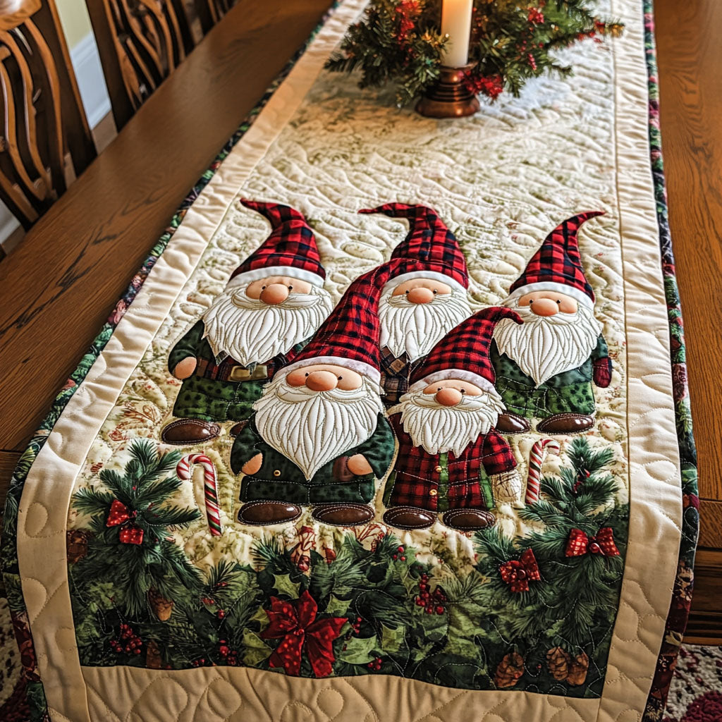 Forest Guardian Quilted Table Runner NCU0PT1565