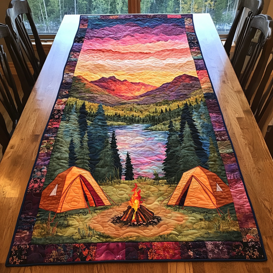 Forest Haven Quilted Table Runner NCU0DK6274