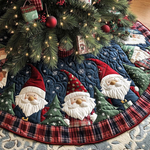 Forest Helper Christmas Quilted Tree Skirt NCU0NT11087