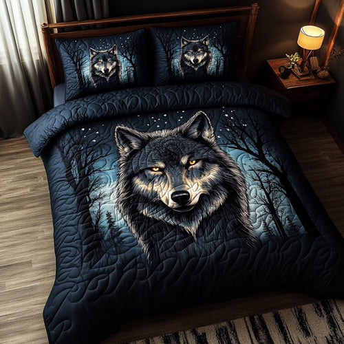 Forest Keeper 3-Piece Quilted Bedding Set NCU0DV9552