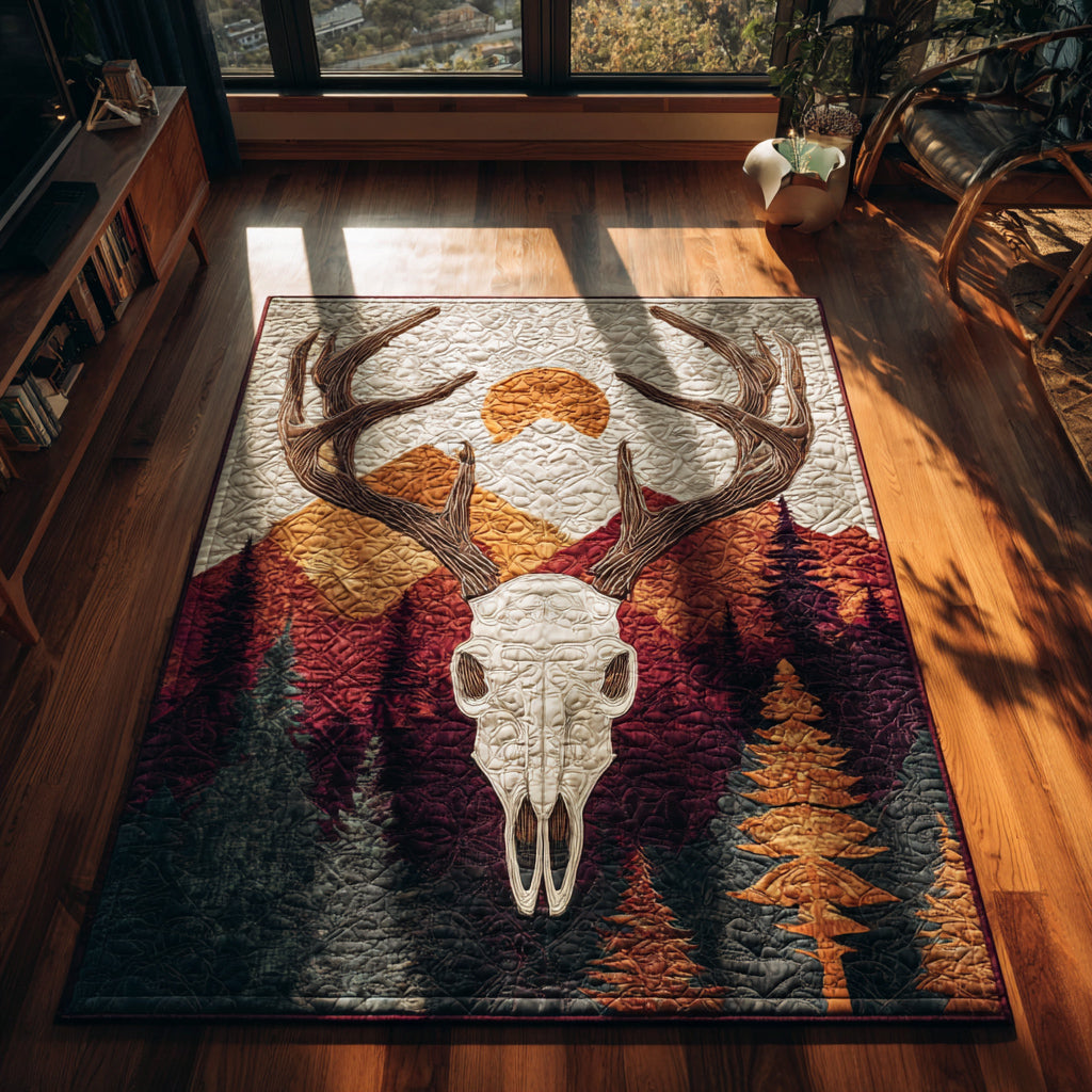 Forest Longhorn Fable Area Rug NCU0HH1552