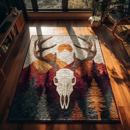 Forest Longhorn Fable Area Rug NCU0HH1552