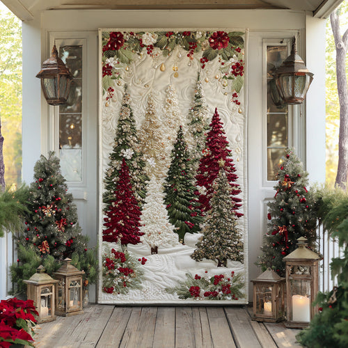 Forest Magic Quilted Door Cover NCU0DV8760