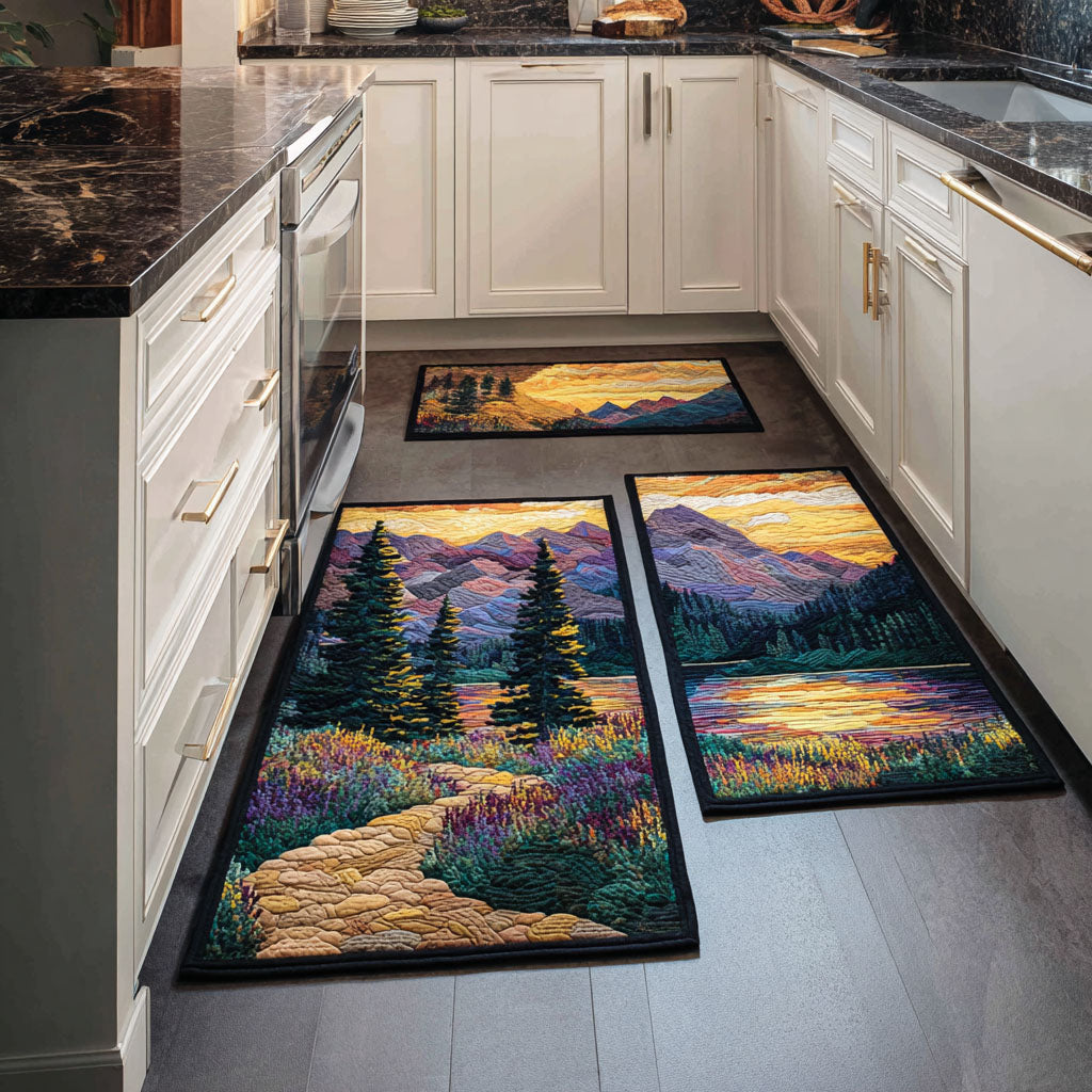Forest Path Kitchen Area Rug NCU0DK11685