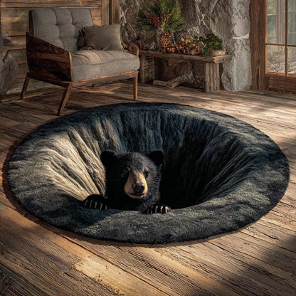 Bear Round Carpet NCU0VT324