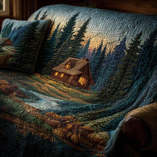 Forest Quilted Sofa Cover NCU0NT12741