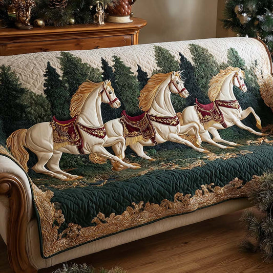 Forest Rider Quilted Sofa Cover NCU0NT11556