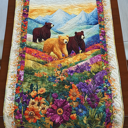 Forest Roam Quilted Table Runner NCU0DK7171