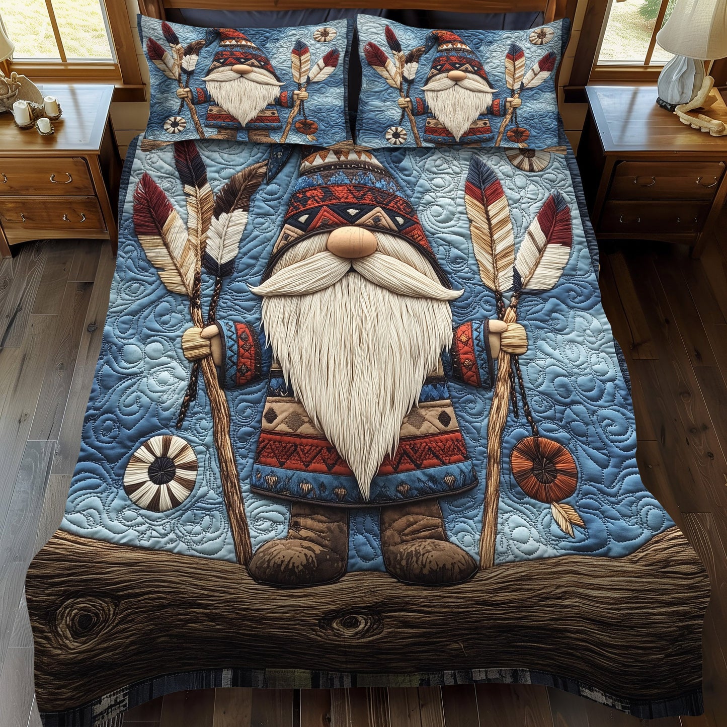Forest Scout 3-Piece Quilted Bedding Set NCU0PT2767