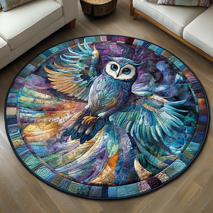 Forest Seer Quilted Round Mat NCU0DV3319