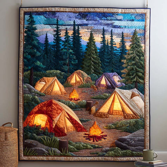 Forest Shelter Quilted Blanket NCU0TD097