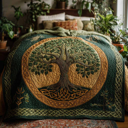 Forest Sovereign Quilted Blanket NCU0XD2401