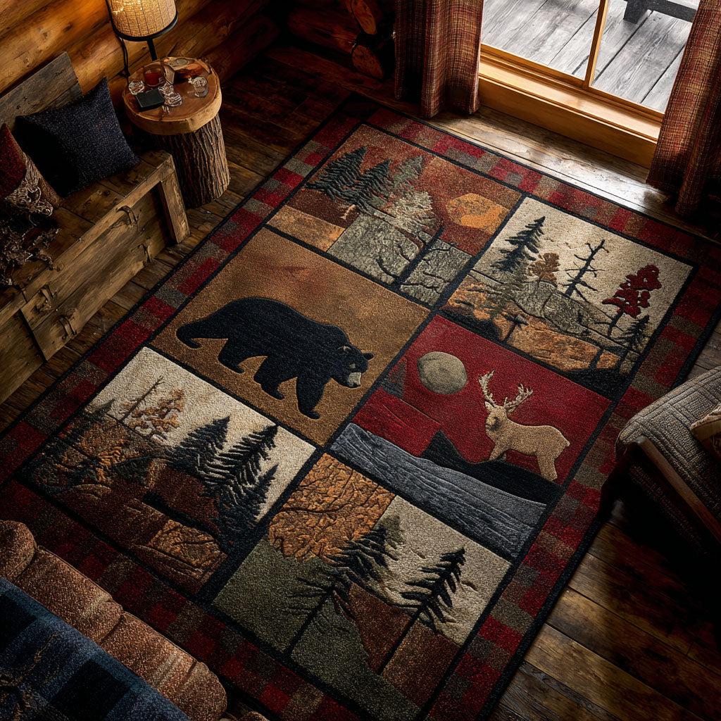 Forest Spirit Area Rug NCU0PT9908 – Vantique
