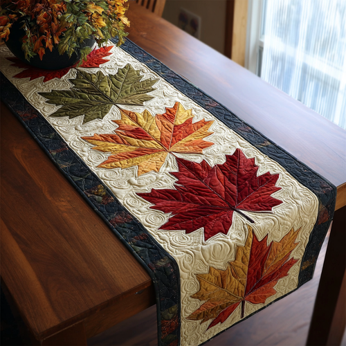 Forest Touch Quilted Table Runner NCU0DK8678