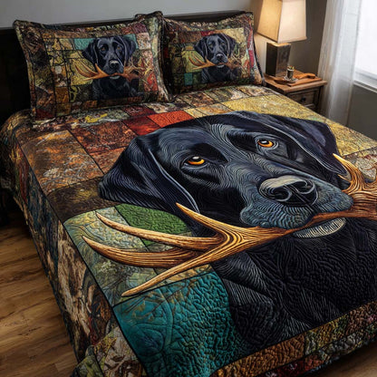 Forest Tracker 3-Piece Quilted Bedding Set NCU0NT11503