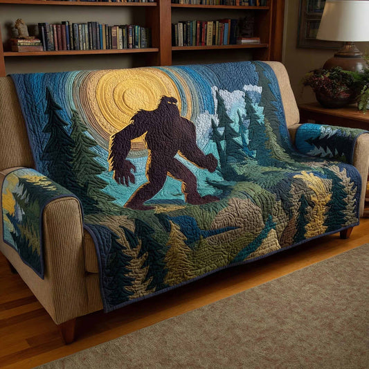 Forest Walker Quilted Sofa Cover NCU0XD2360