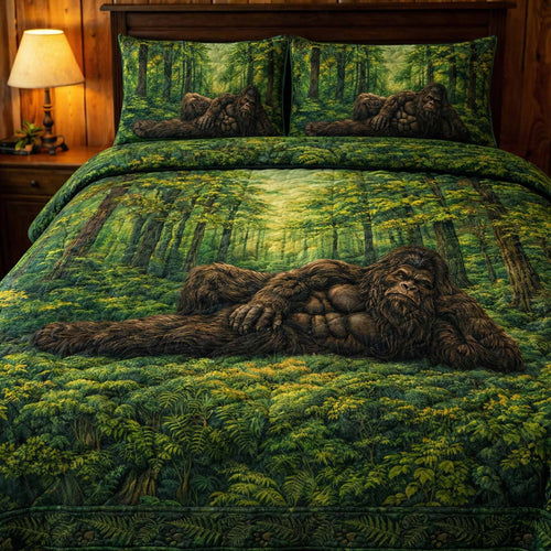 Forest Watcher 3-Piece Quilted Bedding Set NCU0XD2487