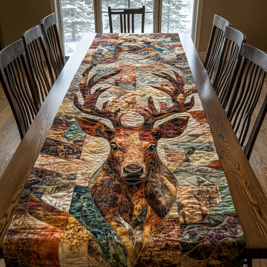 Forest Whisper Quilted Table Runner NCU0DK4813