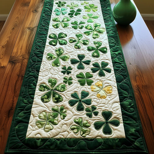 Forest of Luck Quilted Table Runner NCU0PT3275