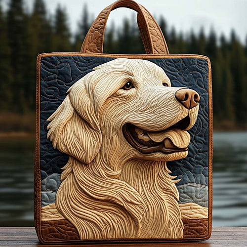 Forestlight Retriever Quilted Tote Bag NCU0XD1191