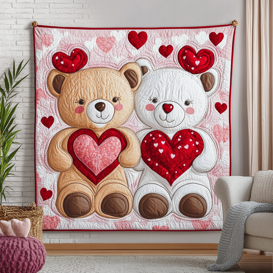 Forever Bear Hug Quilted Blanket NCU0TL2396