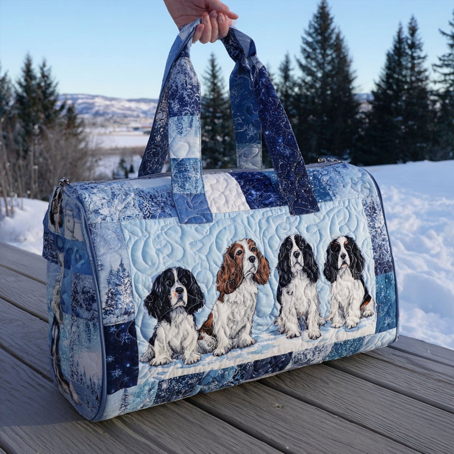 Forever Friend Quilted Duffle Bag NCU0PT9329