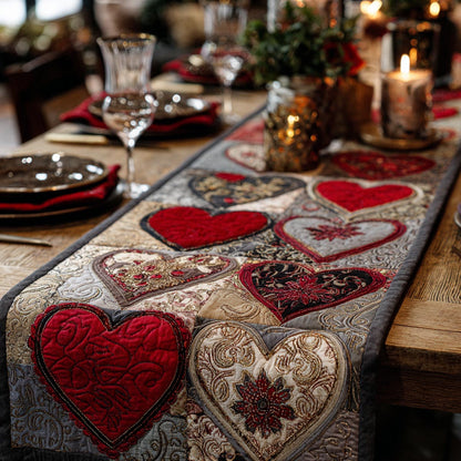 Forever Love Quilted Table Runner NCU0DV9074