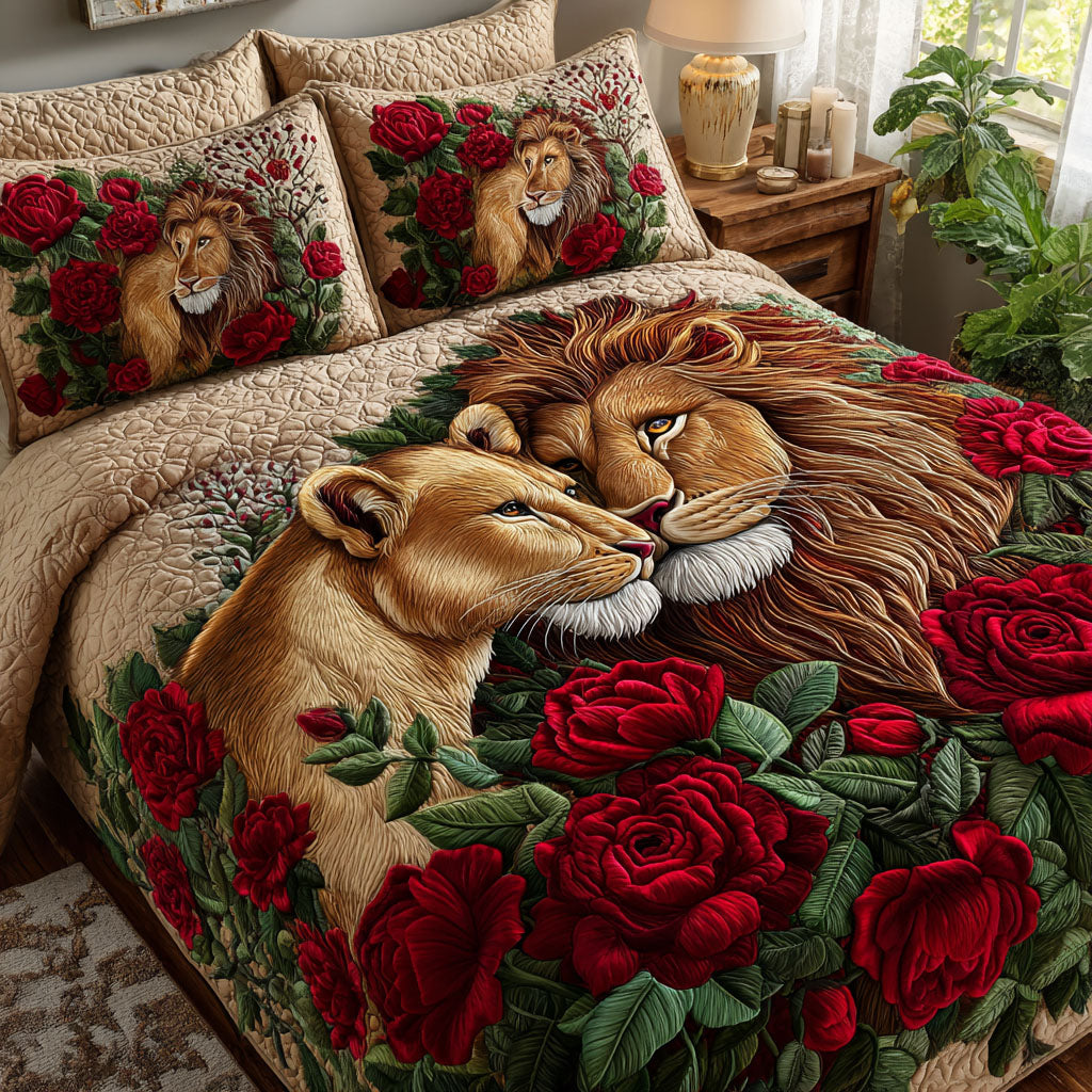 Forever Together 3-Piece Quilted Bedding Set NCU0NT11761