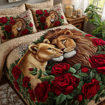 Forever Together 3-Piece Quilted Bedding Set NCU0NT11761