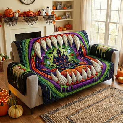 Forgotten Crypt Quilted Sofa Cover NCU0PT11810