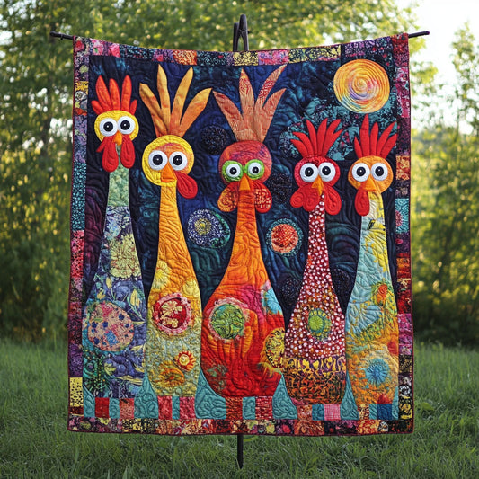 Fowl Play Quilted Blanket NCU0PT4457