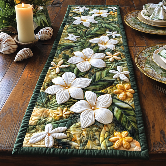 Fragrant Blooms Quilted Table Runner NCU0DV4822