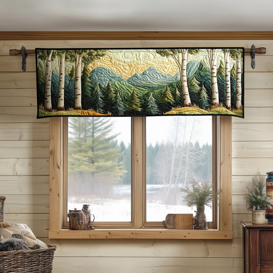 Framed Wilderness Quilted Valance NCU0NT7177