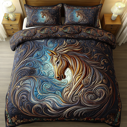 Free Roamer 3-Piece Quilted Bedding Set NCU0DK4878
