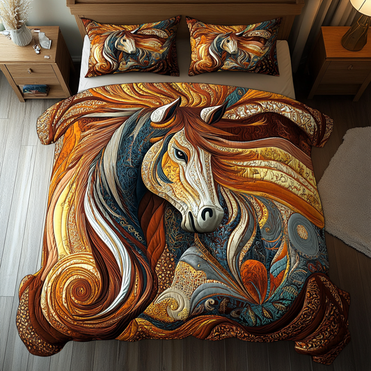 Free Spirit 3-Piece Quilted Bedding Set NCU0DK4726