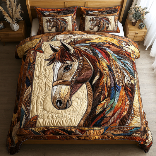 Free Spirit 3-Piece Quilted Bedding Set NCU0DK7300