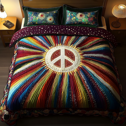 Hippie Quilted Bedding Set NCU0VT110