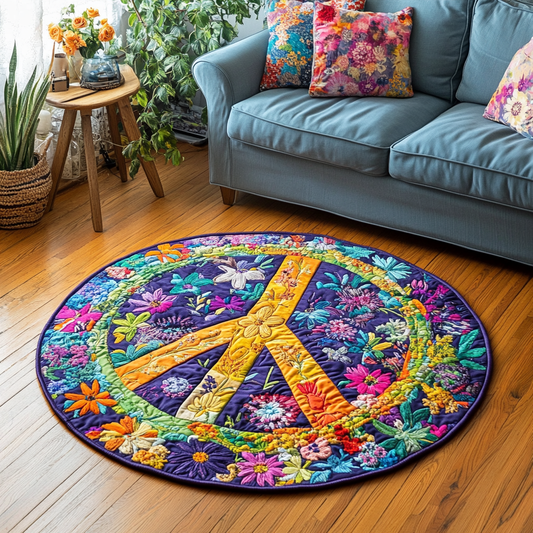 Free Spirit Quilted Round Mat NCU0DK7330