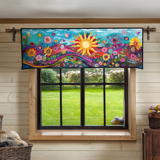 Free Spirit Radiance Quilted Valance NCU0PT6113