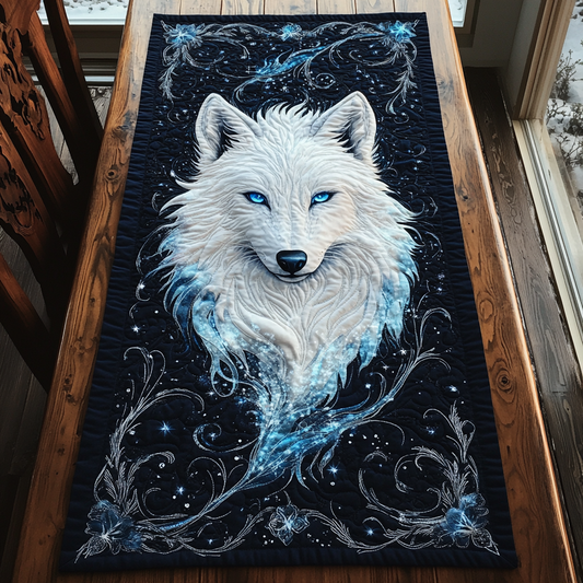 Free Wolf Quilted Table Runner NCU0DK8135