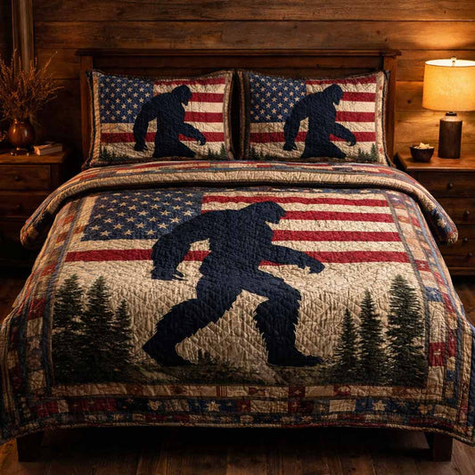Freedom Beast 3-Piece Quilted Bedding Set NCU0XD2494